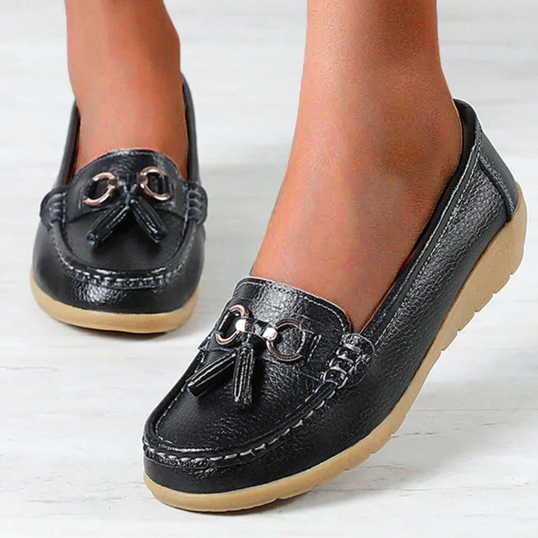 Sophie - Mocassins en cuir élégants pour femmes pour un look chic et raffiné.