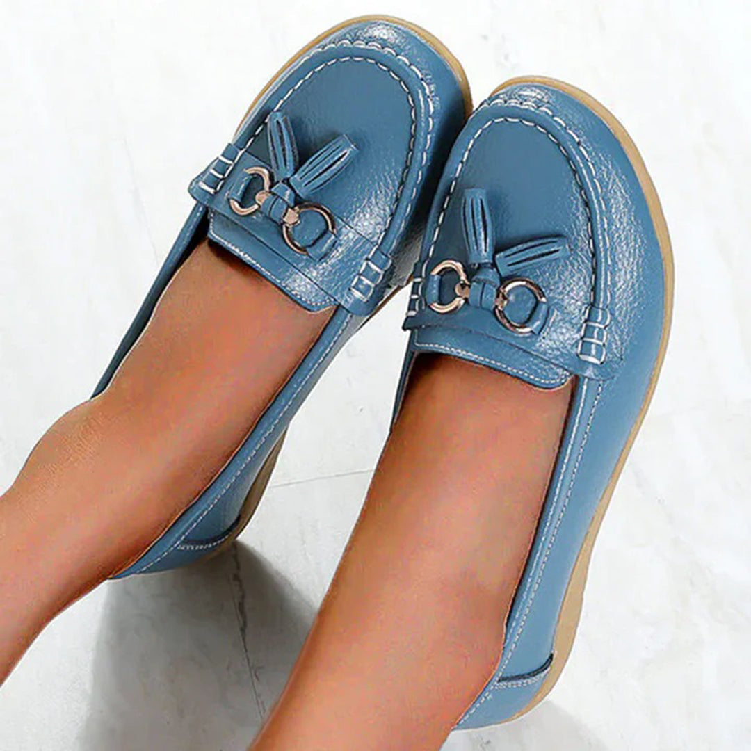 Sophie - Mocassins en cuir élégants pour femmes pour un look chic et raffiné.