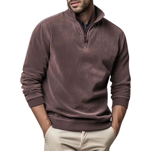 Koen™ Pull-over en Fleece pour Hommes - Un Pull Confortable et Stylé