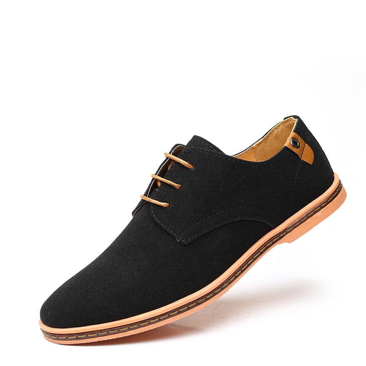 Andries™ Chaussures à Lacets en Suède Luxe et Élégantes pour un Look Sophistiqué