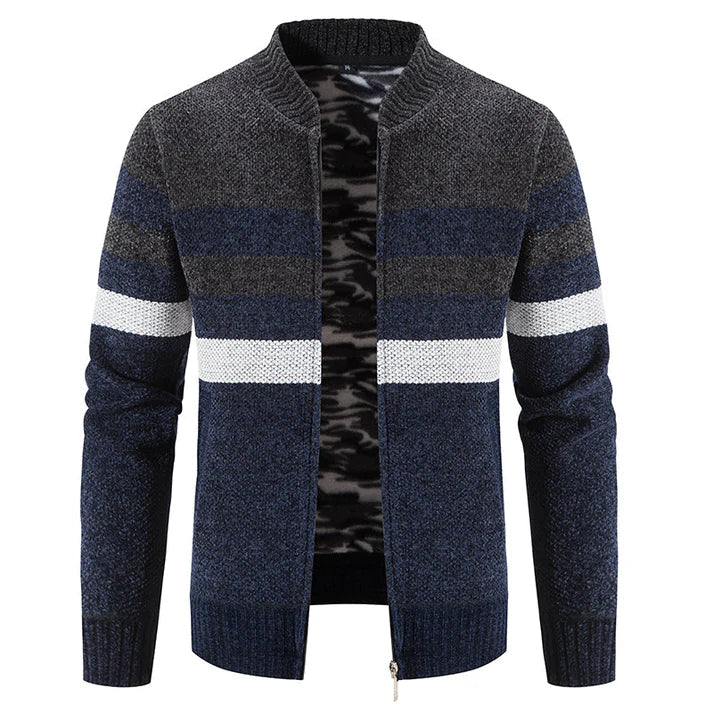 Nathan™ Gilet Tricoté pour Homme - Un gilet tricoté classique et élégant pour un look intemporel.
