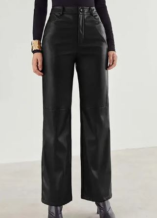 Stylish Jane - Pantalons en cuir pour femmes pour un look tendance