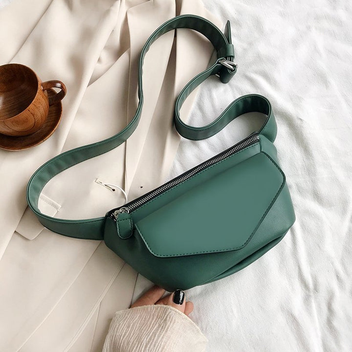 Zivora - Sacoche en cuir élégante avec une poche avant pratique pour un look tendance.