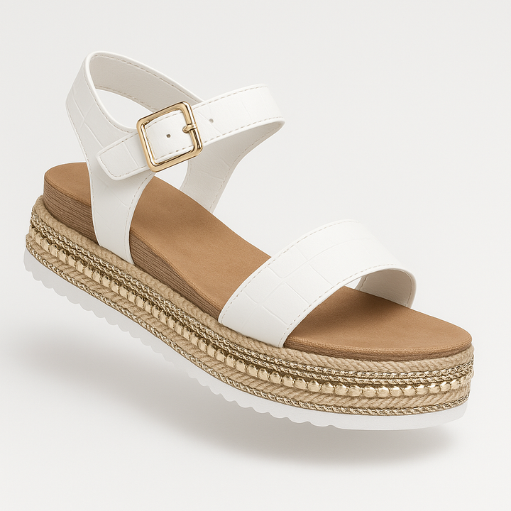 Evi | Sandales de Luxe avec Bride de Cheville pour un Confort Ultime et un Support Solide