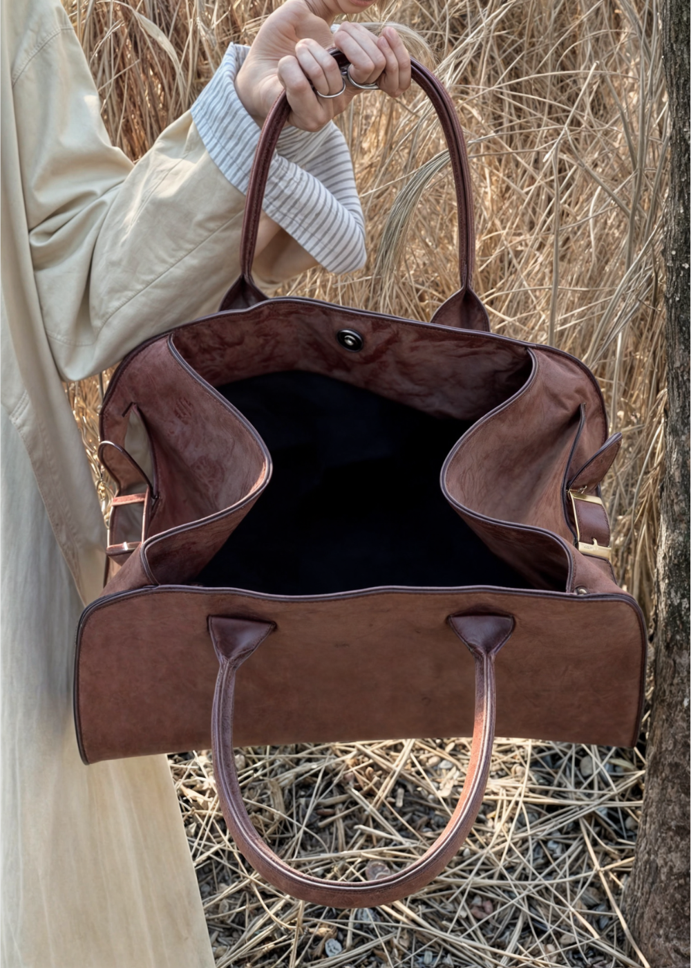 Orlaith - Sac à main structuré, élégant et spacieux, pour toutes les occasions