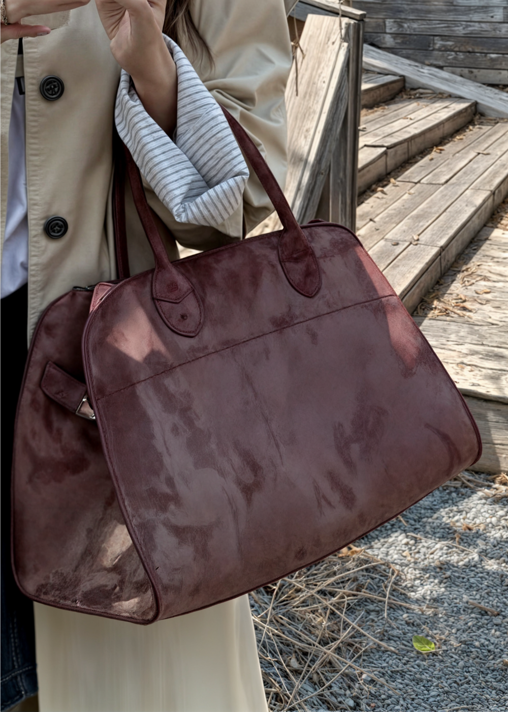 Orlaith - Sac à main structuré, élégant et spacieux, pour toutes les occasions