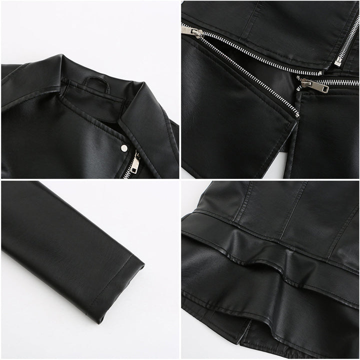 Veste en cuir chic de ALOJZIJA