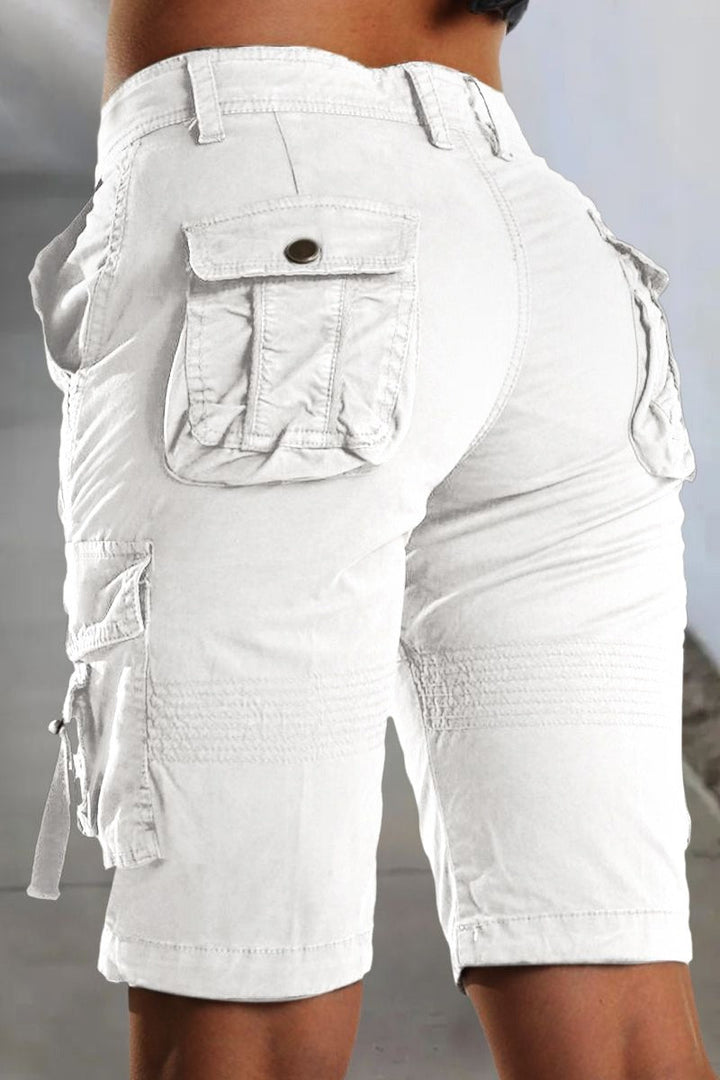 Shorts cargo mi-longs élégants et confortables - Parfaits pour le quotidien et les aventures.