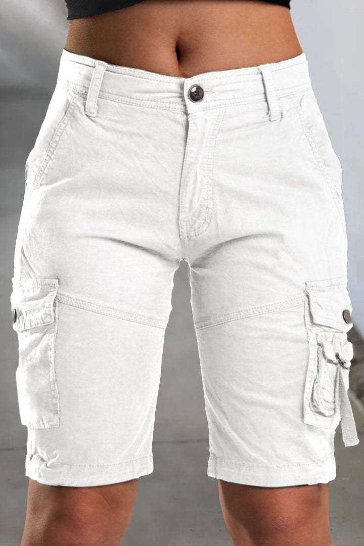 Shorts cargo mi-longs élégants et confortables - Parfaits pour le quotidien et les aventures.