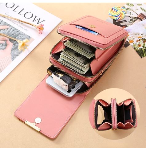 Sac à bandoulière compact et élégant avec porte-cartes pratique