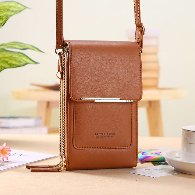 Sac à bandoulière compact et élégant avec porte-cartes pratique