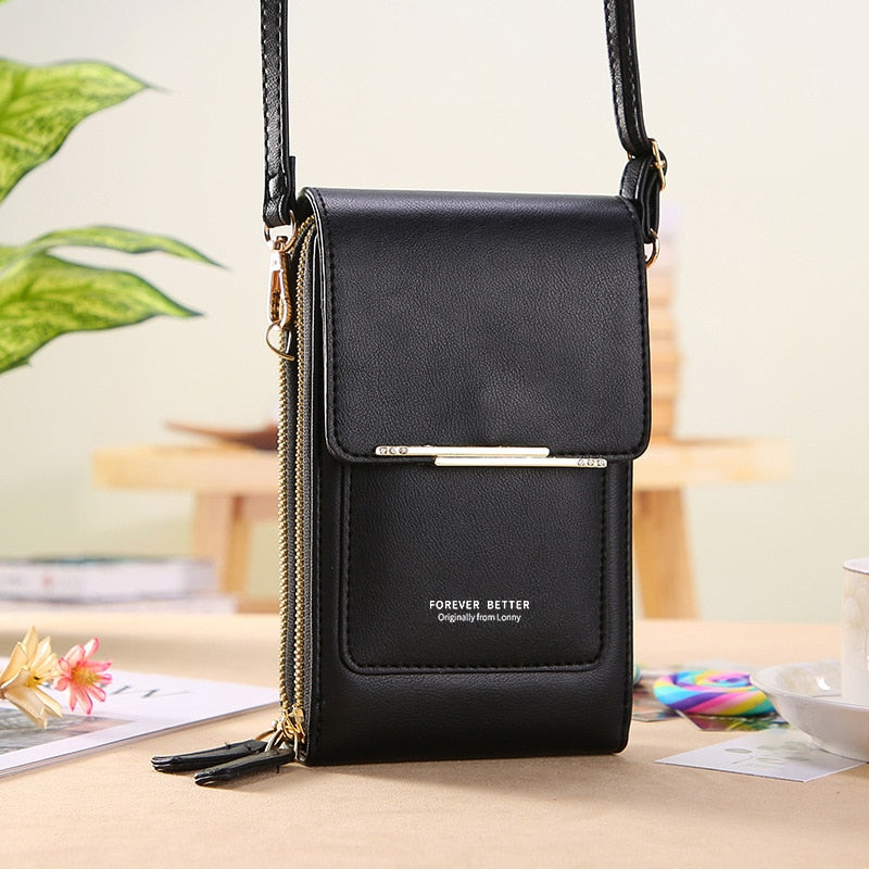 Sac à bandoulière compact et élégant avec porte-cartes pratique