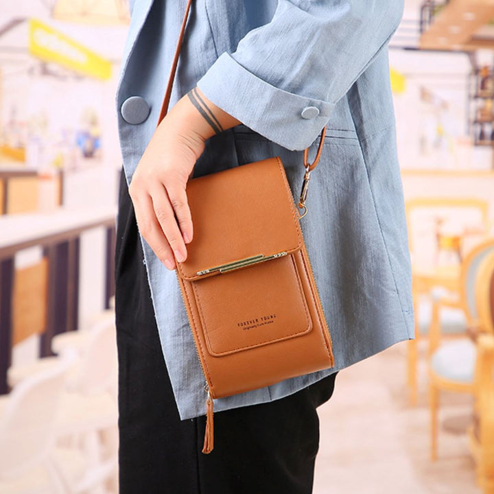 Sac à bandoulière compact et élégant avec porte-cartes pratique