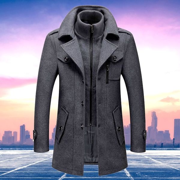 Manteau d'hiver élégant pour homme en deux parties - Collection DAAN