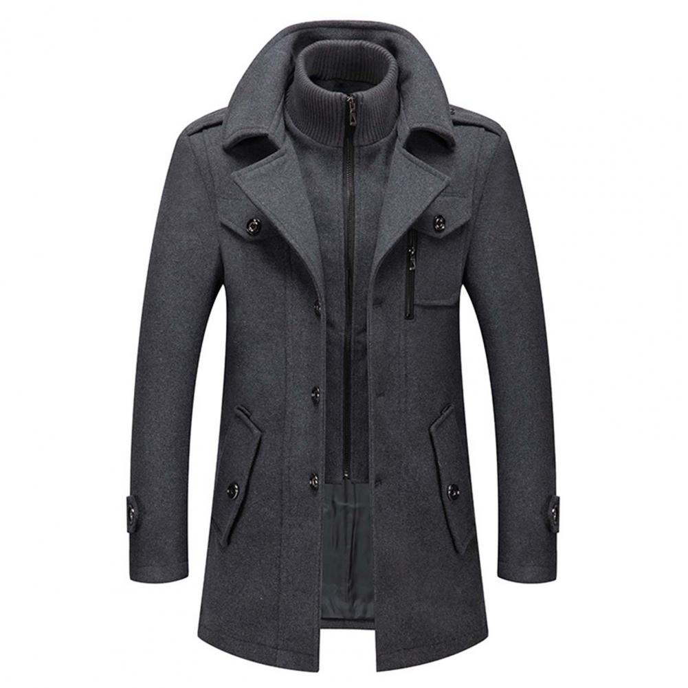 Manteau d'hiver élégant pour homme en deux parties - Collection DAAN