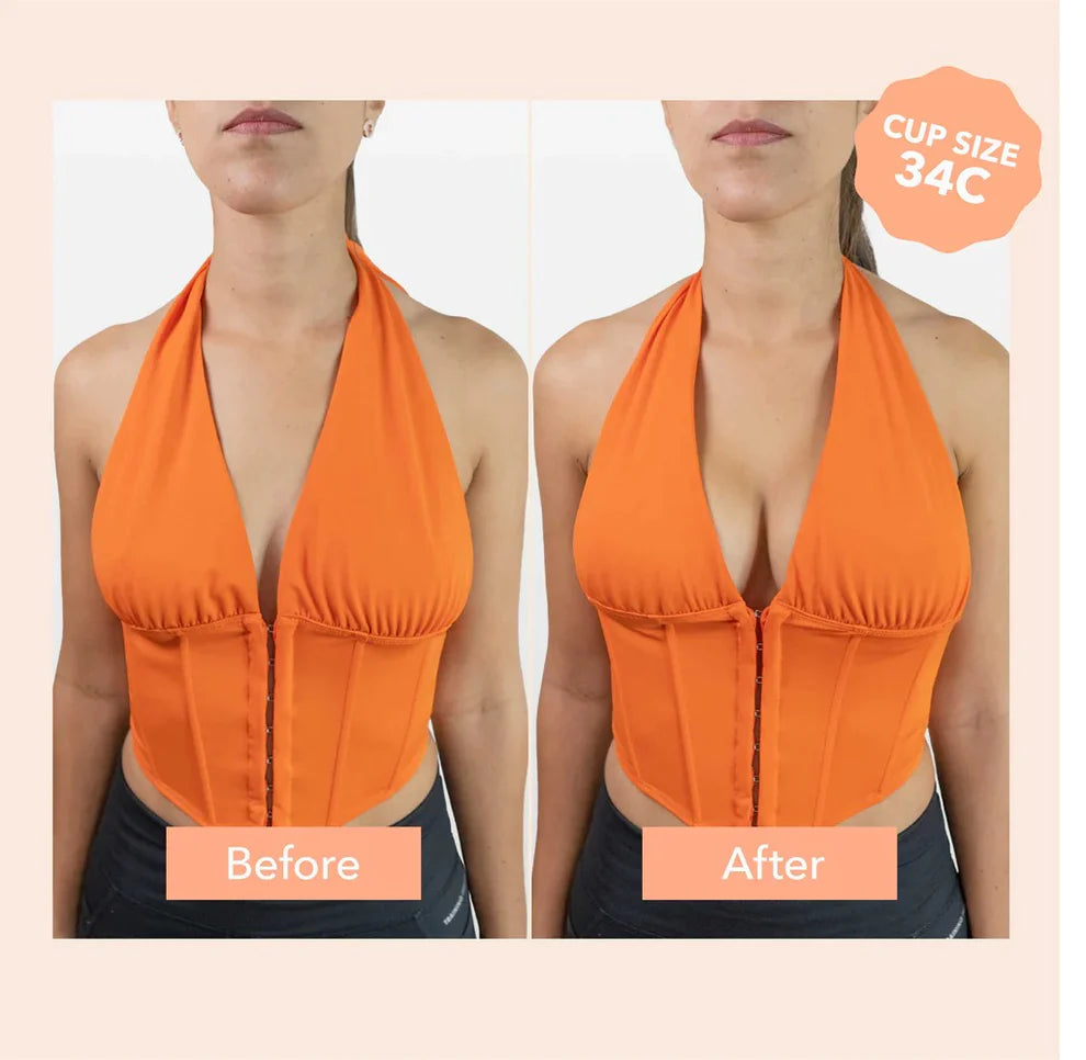 Mieke - Adhésifs Faciles à Appliquer pour Un Look Naturel avec des Coussinets de Soutien-Gorge Unis