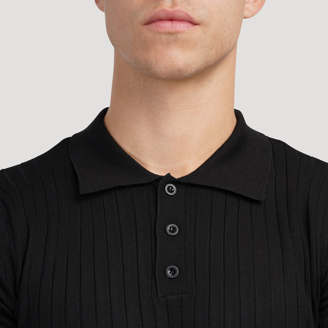 Polo en Maille Élégante pour Hommes - Style Classique et Confort