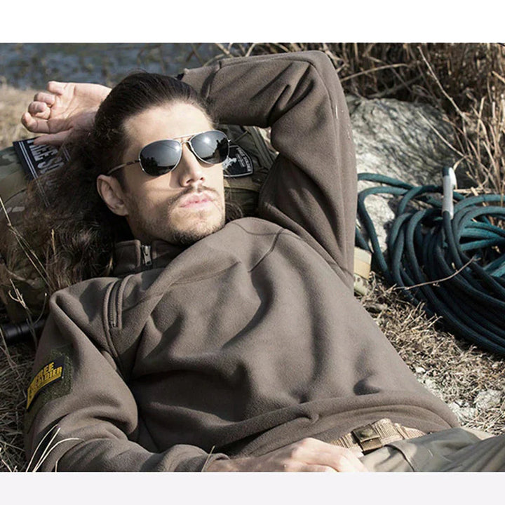 Pull Fleece Tactique Bart™ pour Hommes - Confort et Durabilité Accrus