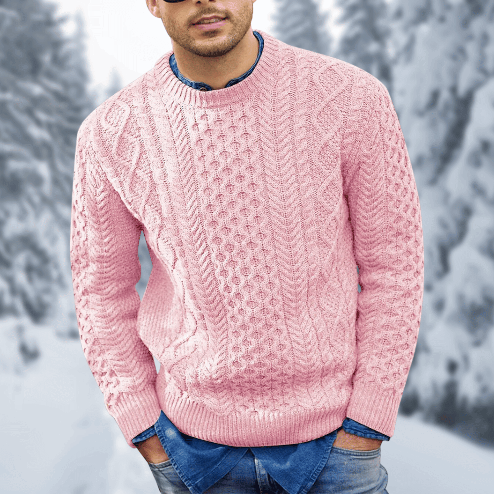 Kyan™ Luxe Pull and Laine pour Hommes : Chaleur et Elegance pour cet Hiver
