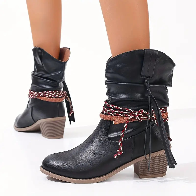 Bottes courtes western Lian™ élégantes pour un look stylé
