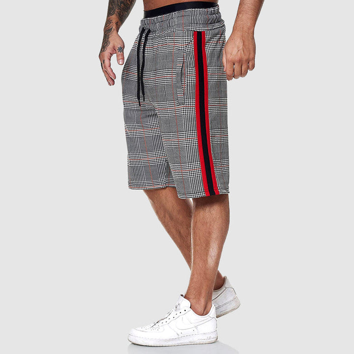 Shorts pour hommes confortables avec ceinture élastique pour un ajustement parfait.