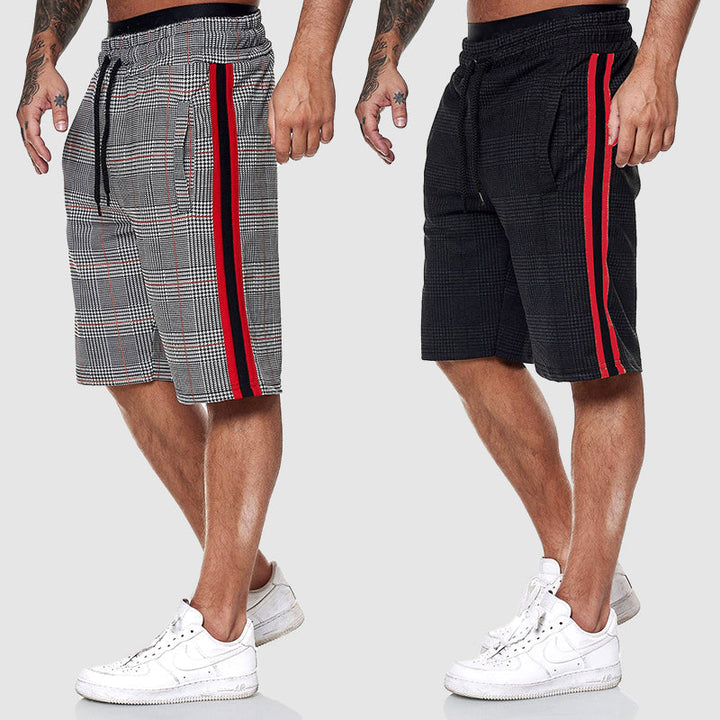 Shorts pour hommes confortables avec ceinture élastique pour un ajustement parfait.