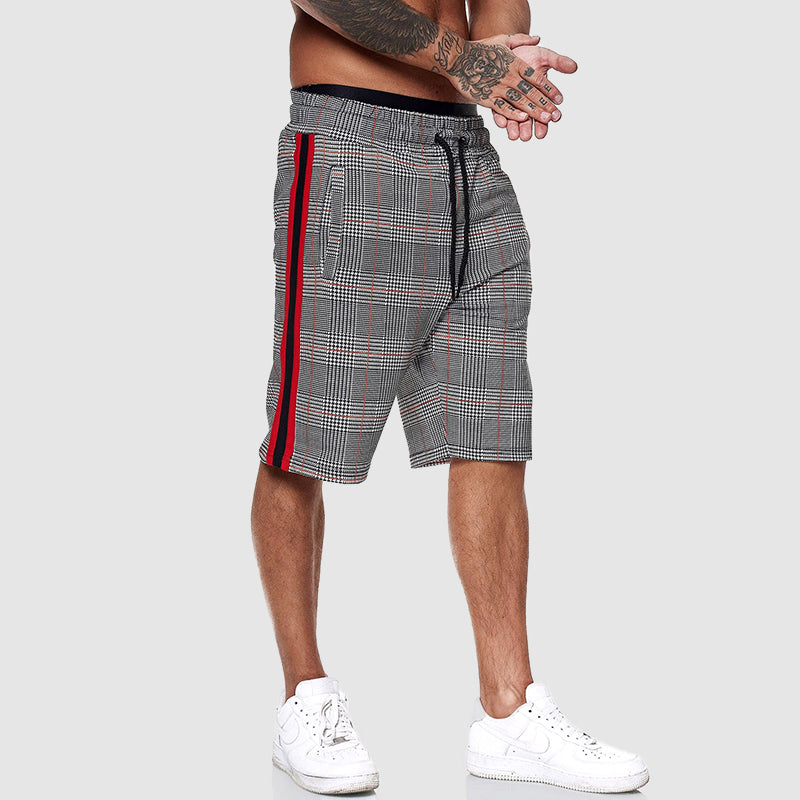 Shorts pour hommes confortables avec ceinture élastique pour un ajustement parfait.