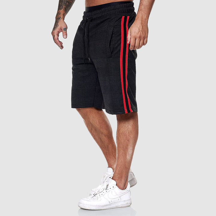 Shorts pour hommes confortables avec ceinture élastique pour un ajustement parfait.