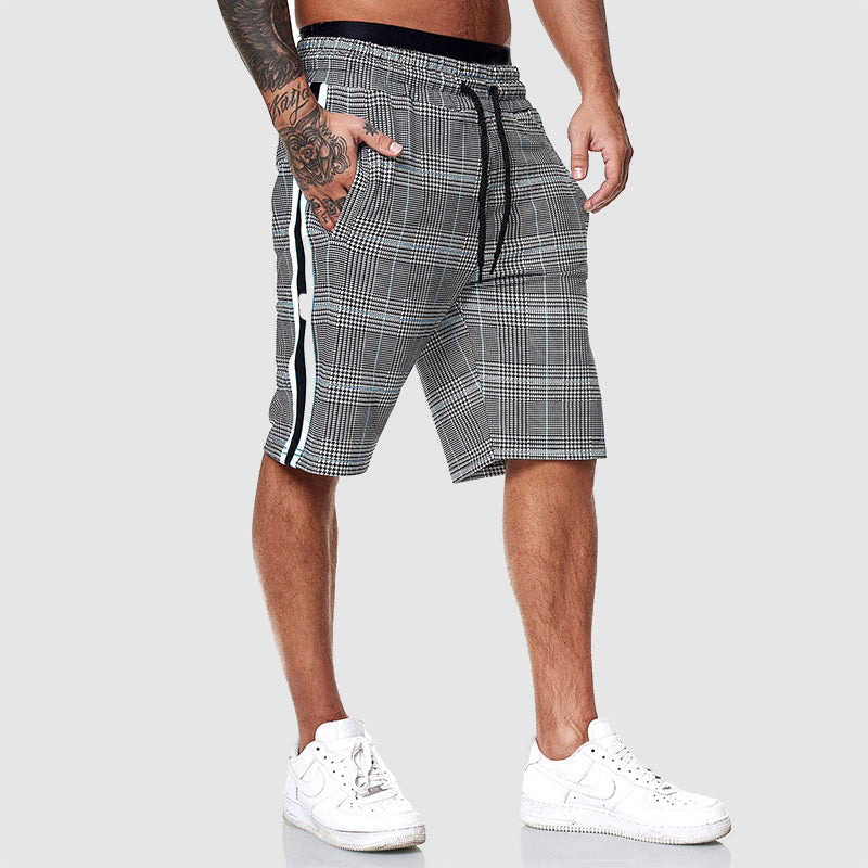 Shorts pour hommes confortables avec ceinture élastique pour un ajustement parfait.