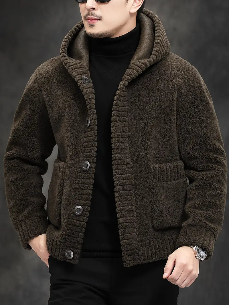 Julian™ Veste à capuche tricotée pour homme - Confort et style ultime