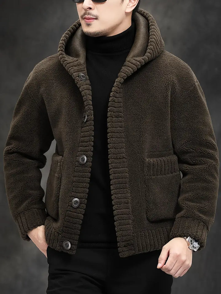 Julian™ Veste à capuche tricotée pour homme - Confort et style ultime