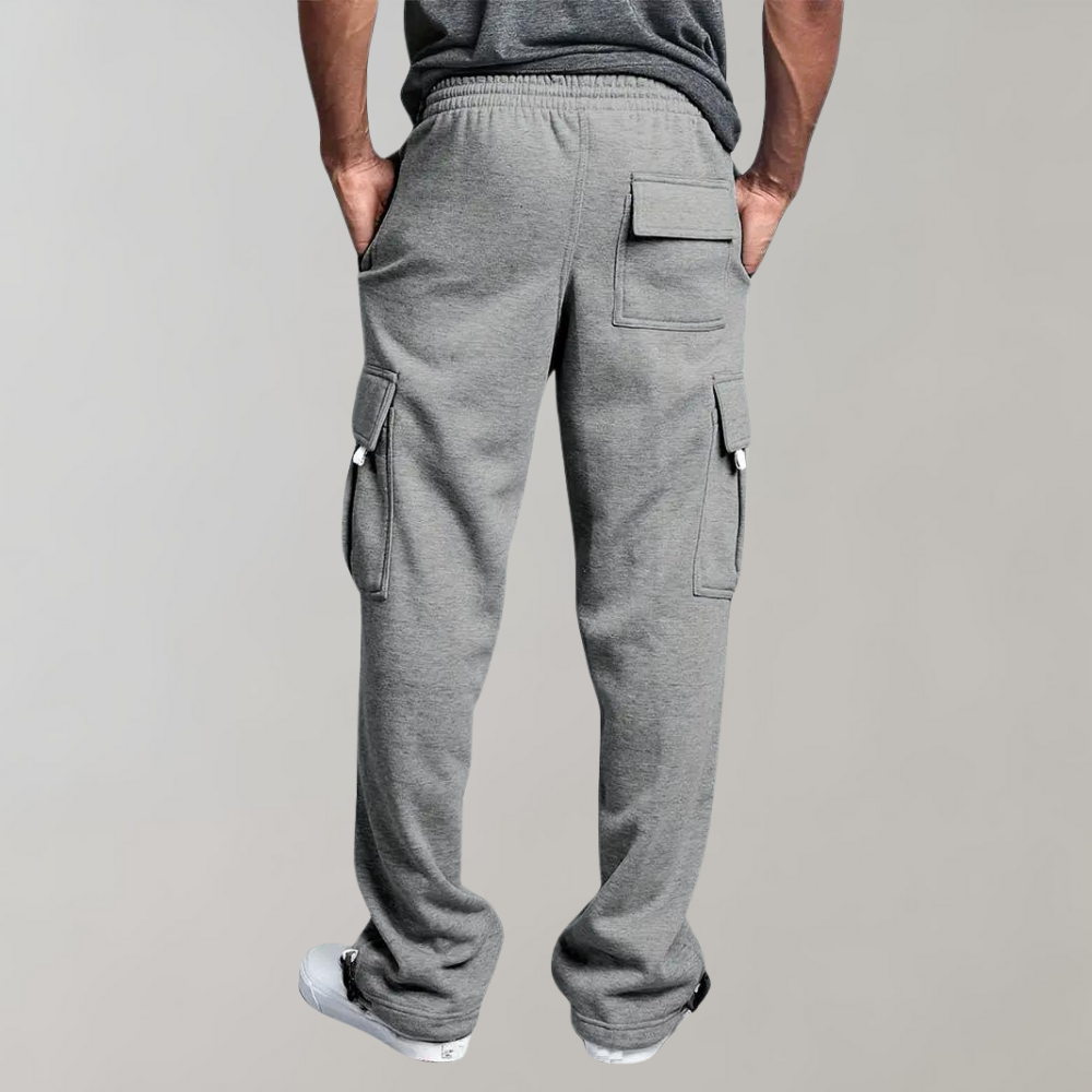 Derk - Pantalon cargo pour hommes chaud avec plusieurs poches pratiques pour un confort optimal.