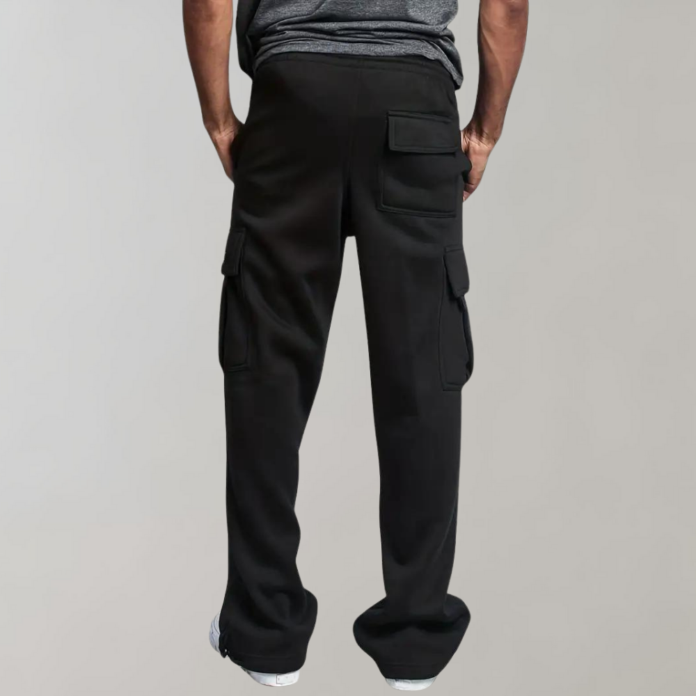 Derk - Pantalon cargo pour hommes chaud avec plusieurs poches pratiques pour un confort optimal.