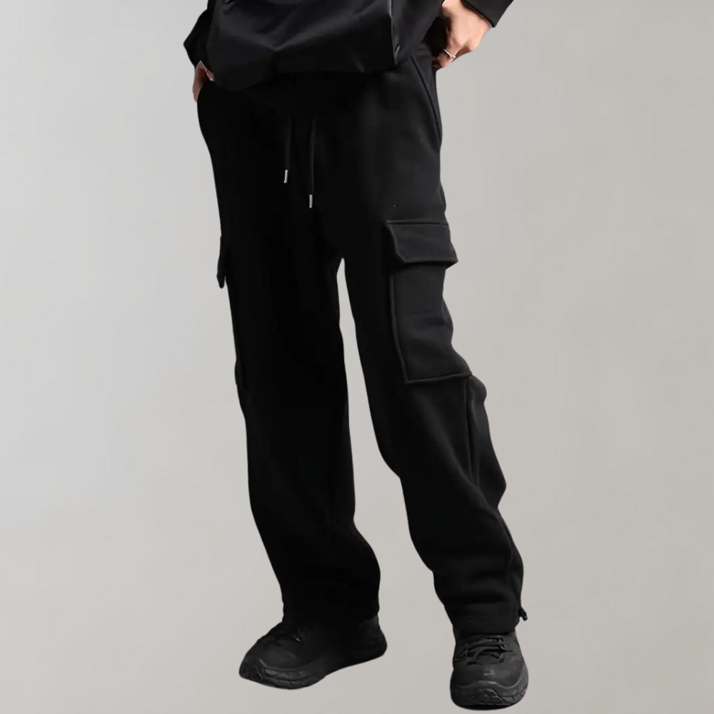 Derk - Pantalon cargo pour hommes chaud avec plusieurs poches pratiques pour un confort optimal.