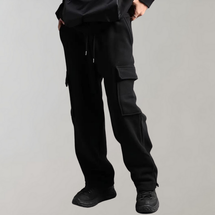 Derk - Pantalon cargo pour hommes chaud avec plusieurs poches pratiques pour un confort optimal.