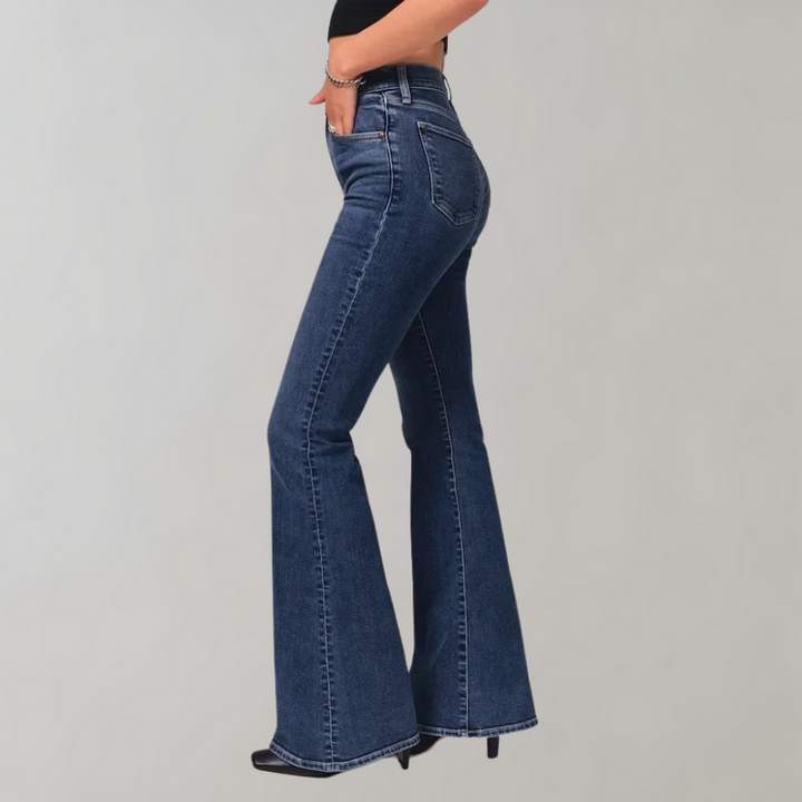 Pantalon flare Velistia pour femmes - des jambes larges élégantes et confortables pour un look parfait.