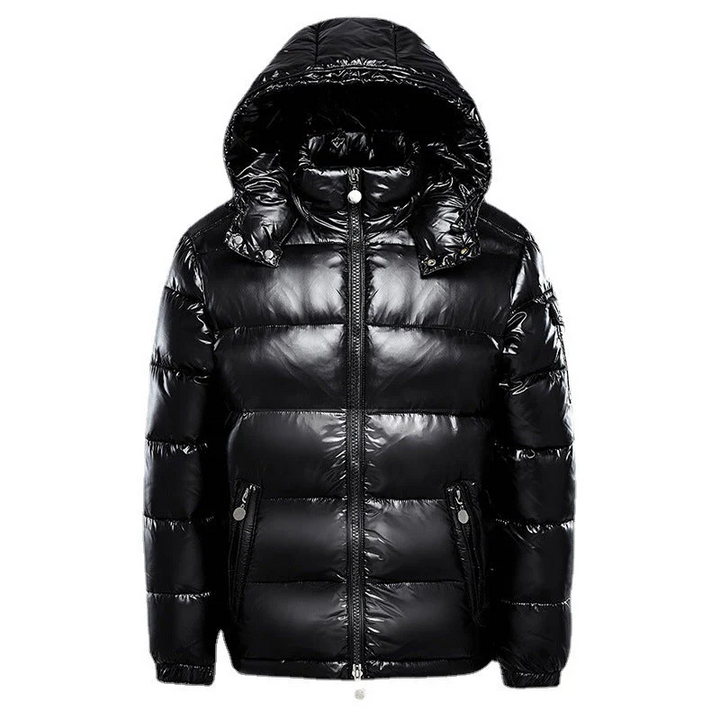 Alfons™ Veste d'Hiver Luxe Brillante et Rembourrée pour des Saisons Hivernales Chaleureuses et Stylées