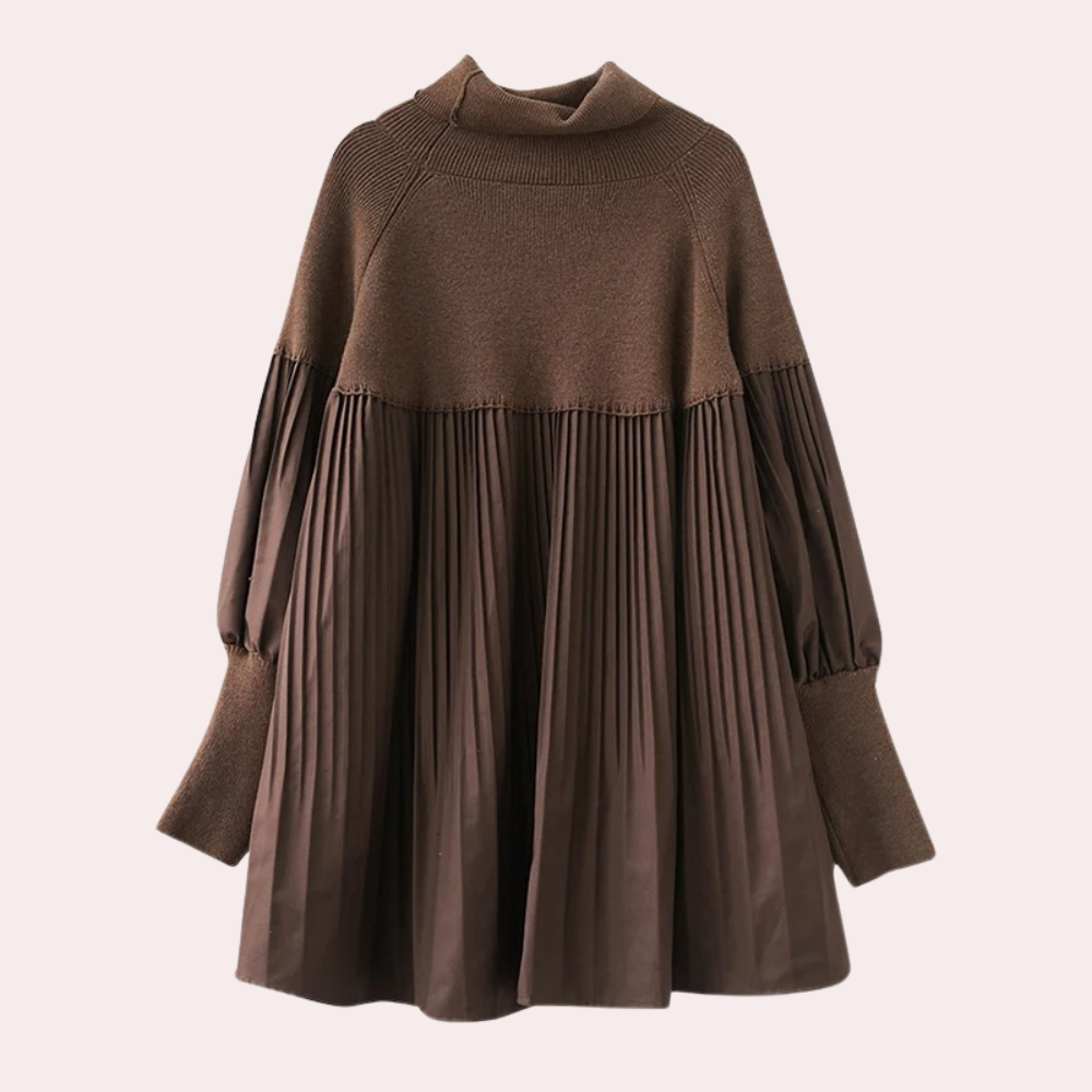 Raiza - Pull Élégant et Tendance avec Pliés Chic pour Femmes