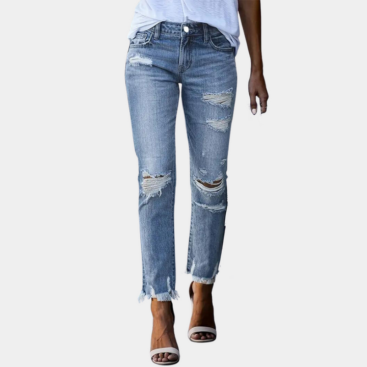 Elvina - Jeans for femmes confortables et décontractés pour un look élégant.