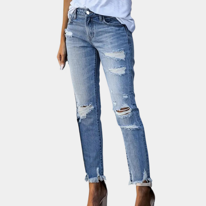 Elvina - Jeans for femmes confortables et décontractés pour un look élégant.