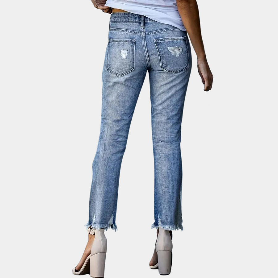 Elvina - Jeans for femmes confortables et décontractés pour un look élégant.