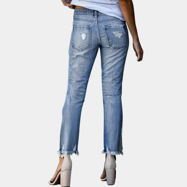 Elvina - Jeans for femmes confortables et décontractés pour un look élégant.
