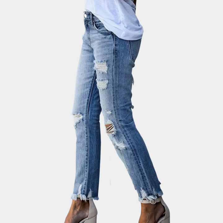 Elvina - Jeans for femmes confortables et décontractés pour un look élégant.