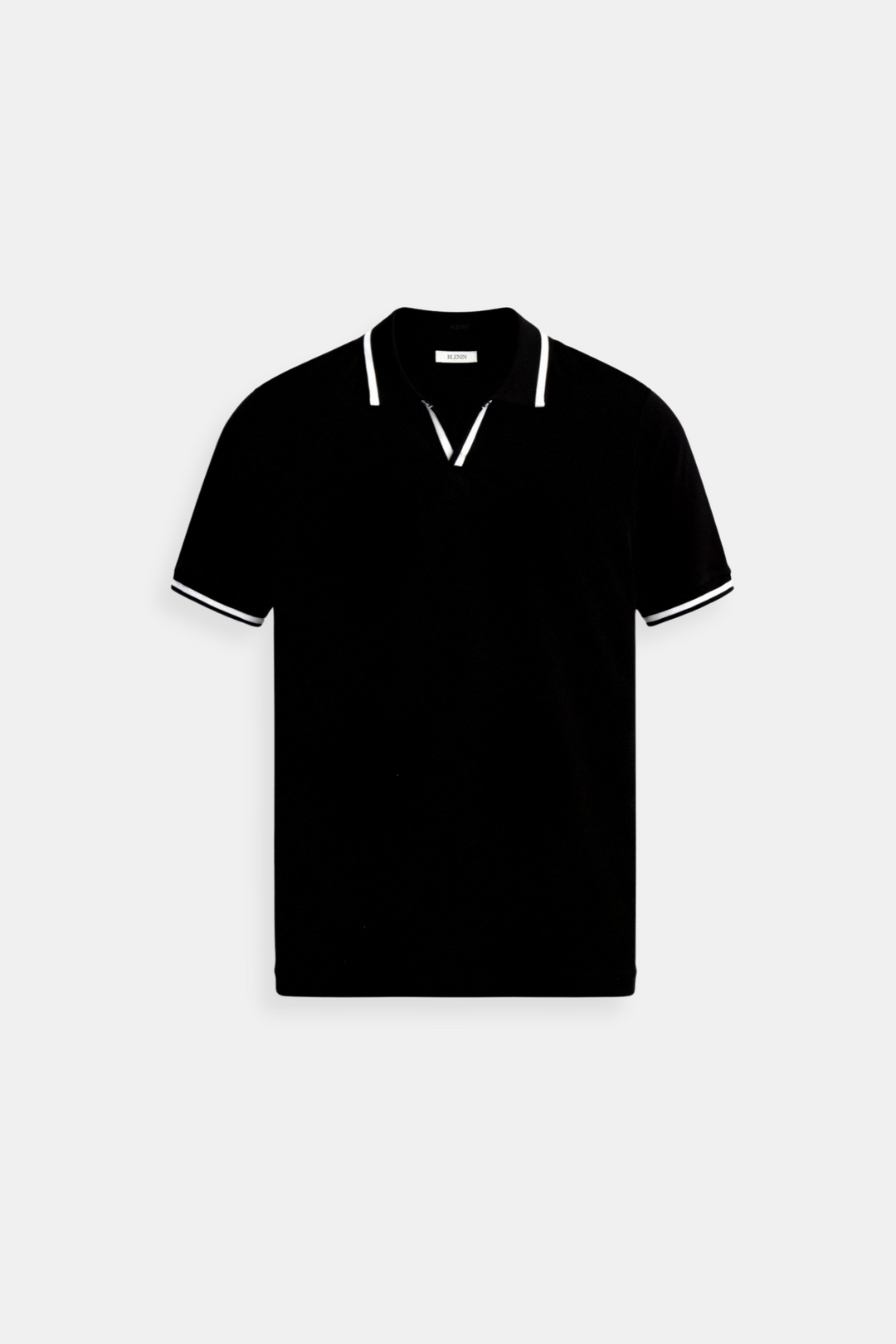 T-shirt Polo pour Hommes Élégant avec Détails Contrastés - Élégance Intemporelle et Look Moderne