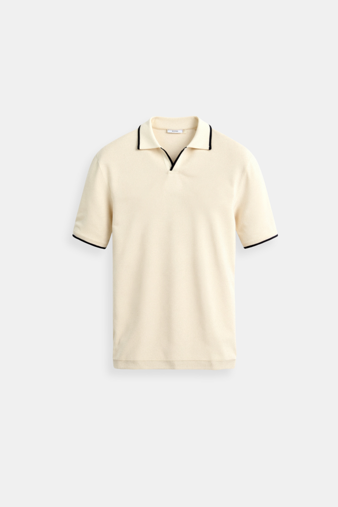 T-shirt Polo pour Hommes Élégant avec Détails Contrastés - Élégance Intemporelle et Look Moderne