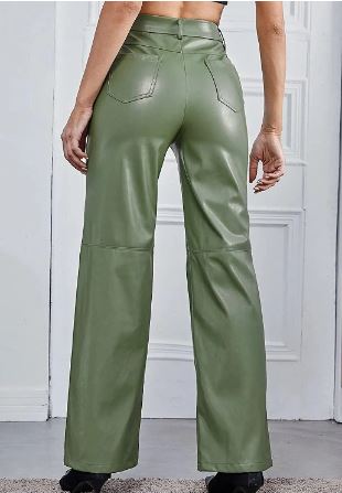 Stylish Jane - Pantalons en cuir pour femmes pour un look tendance