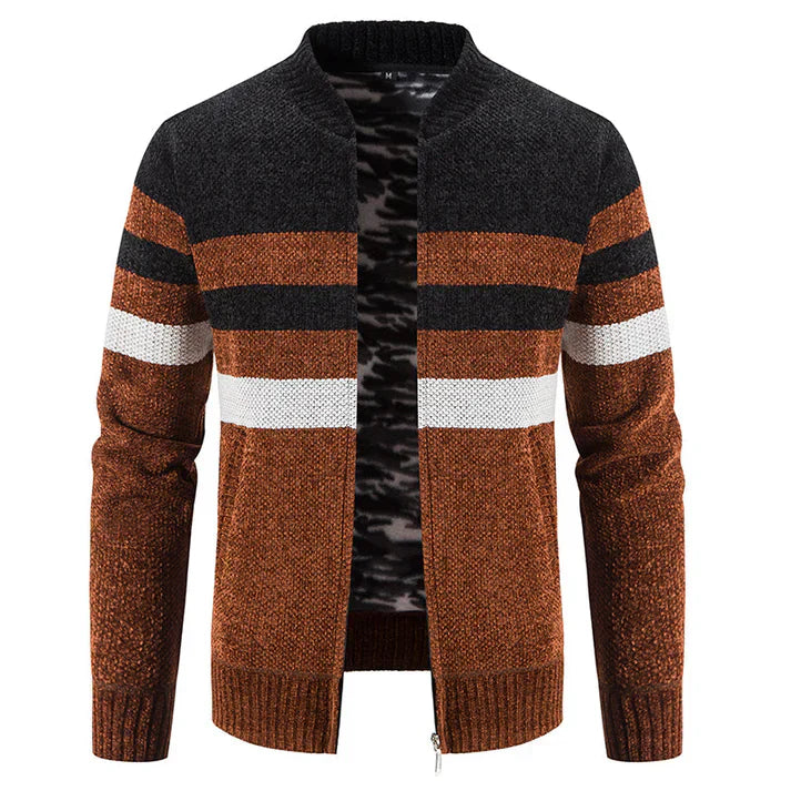 Nathan™ Gilet Tricoté pour Homme - Un gilet tricoté classique et élégant pour un look intemporel.
