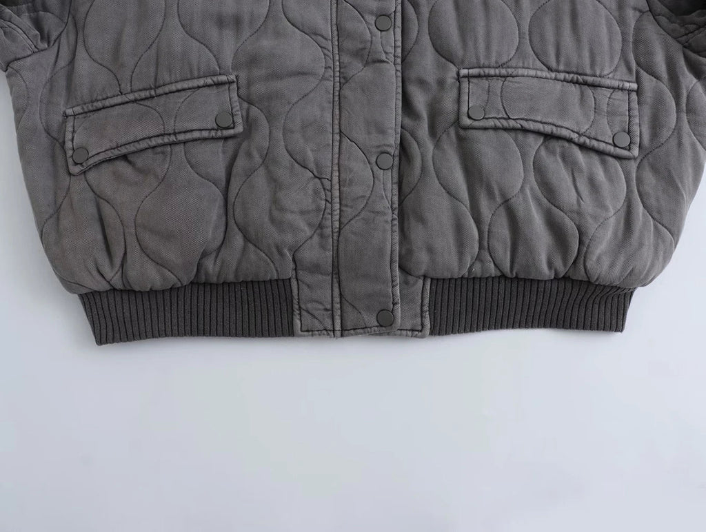 Alice™ - Bomber décontracté en coton