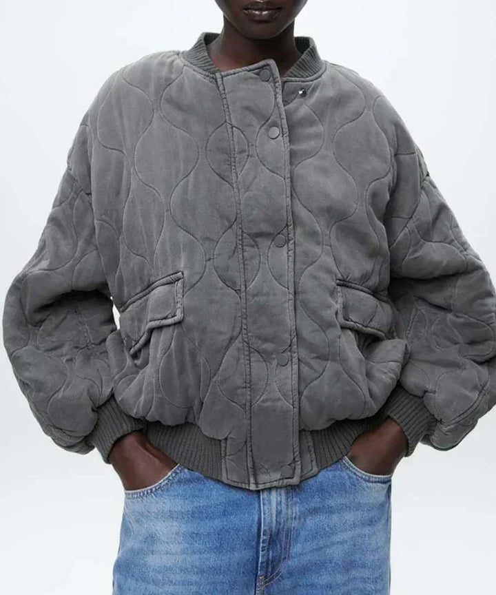 Alice™ - Bomber décontracté en coton