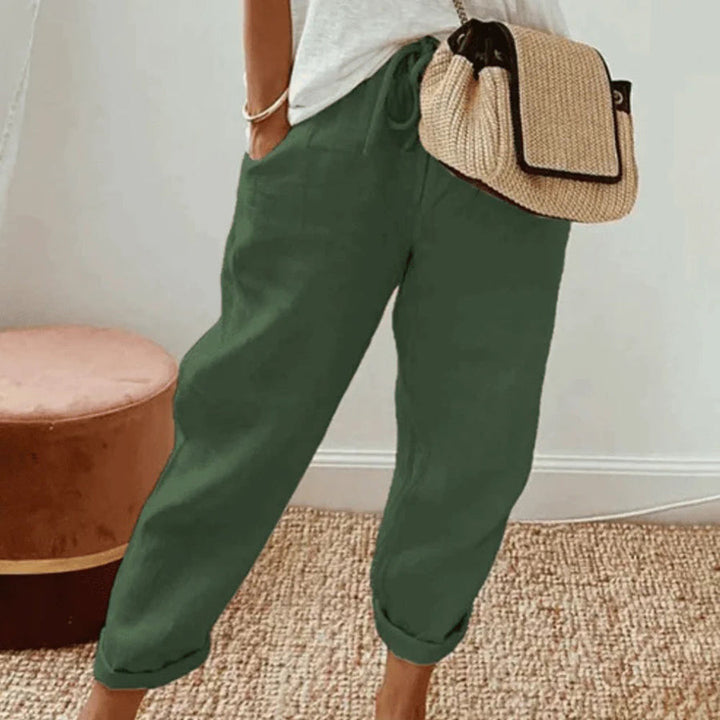 Viarentia - Pantalon ultra-confortable réglable avec cordon de serrage pour un confort de port ultime.
